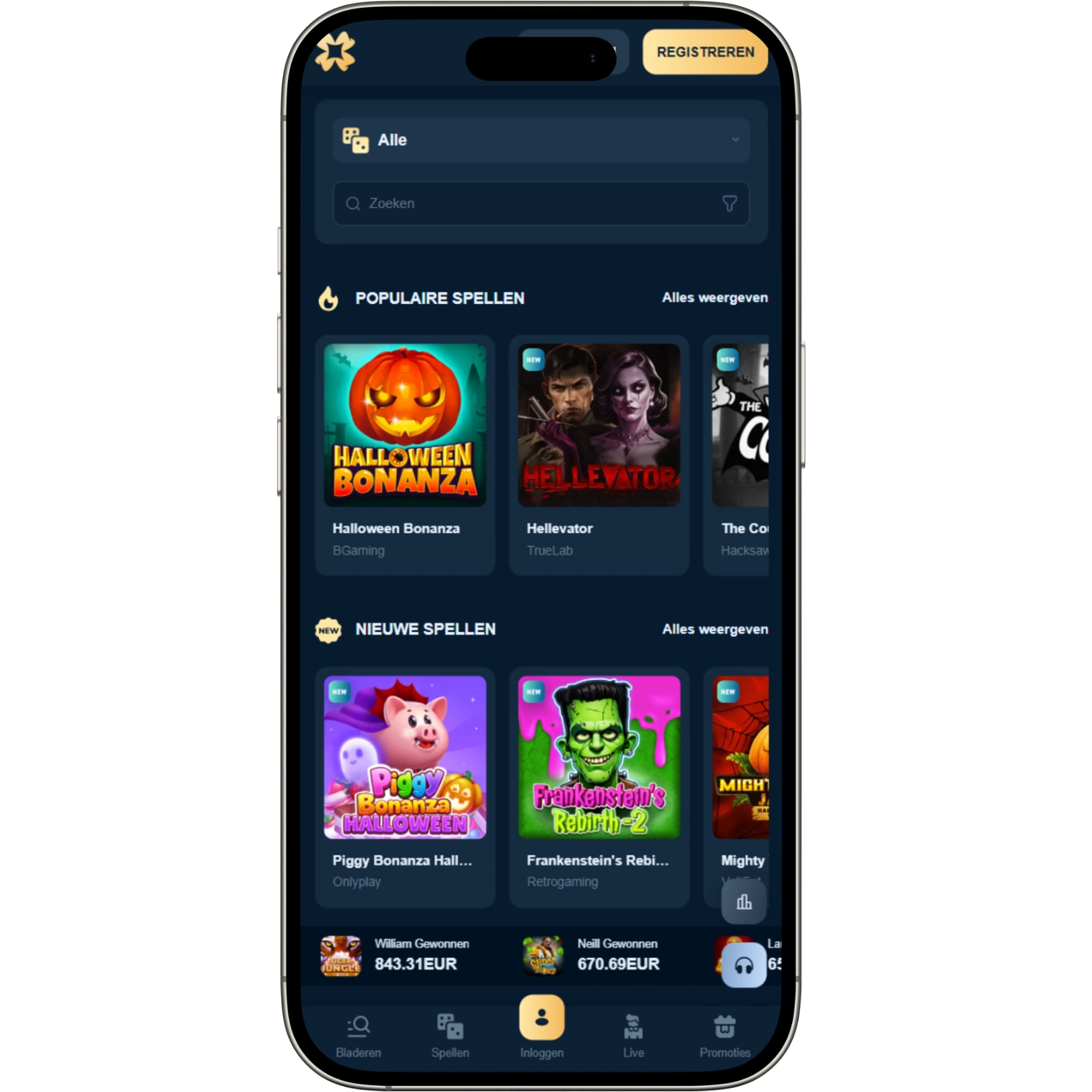 Revery Play Casino Mobiele Ervaring